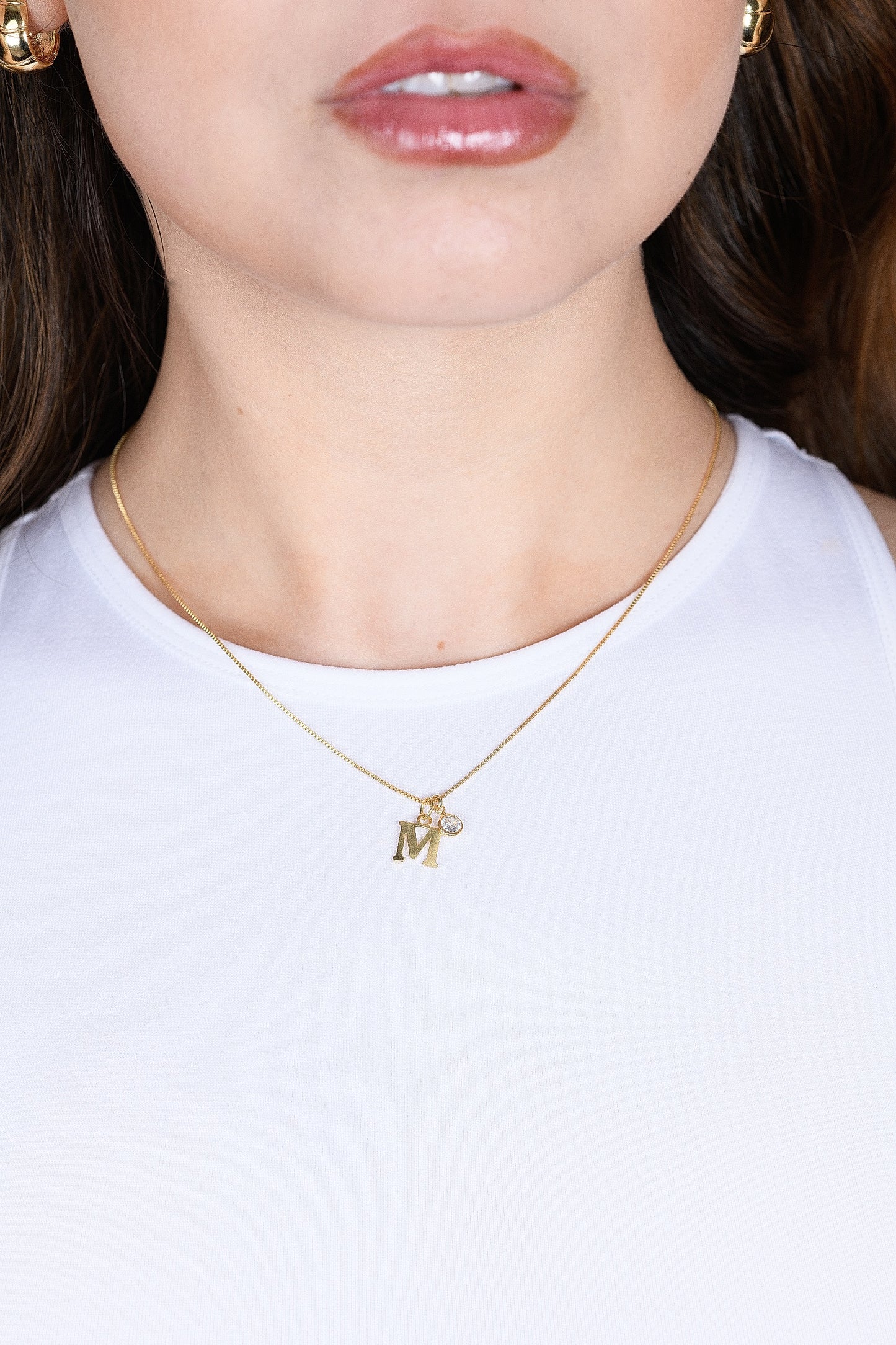Collar Inicial Mónaco Gold