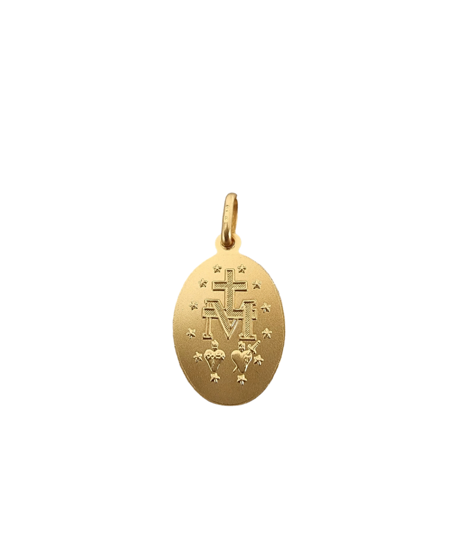 Medalla Virgen de los Rayos Oro 18k