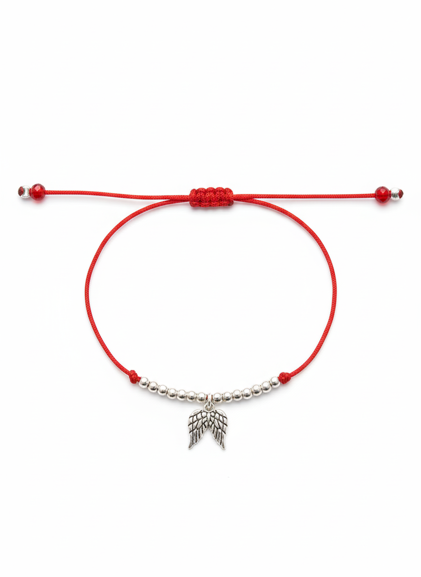 Pulsera hilo rojo Abrazo de Ángel
