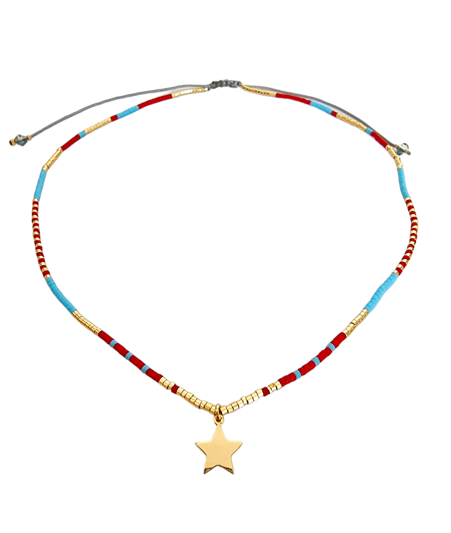 Collar Mostacilla Color estrella