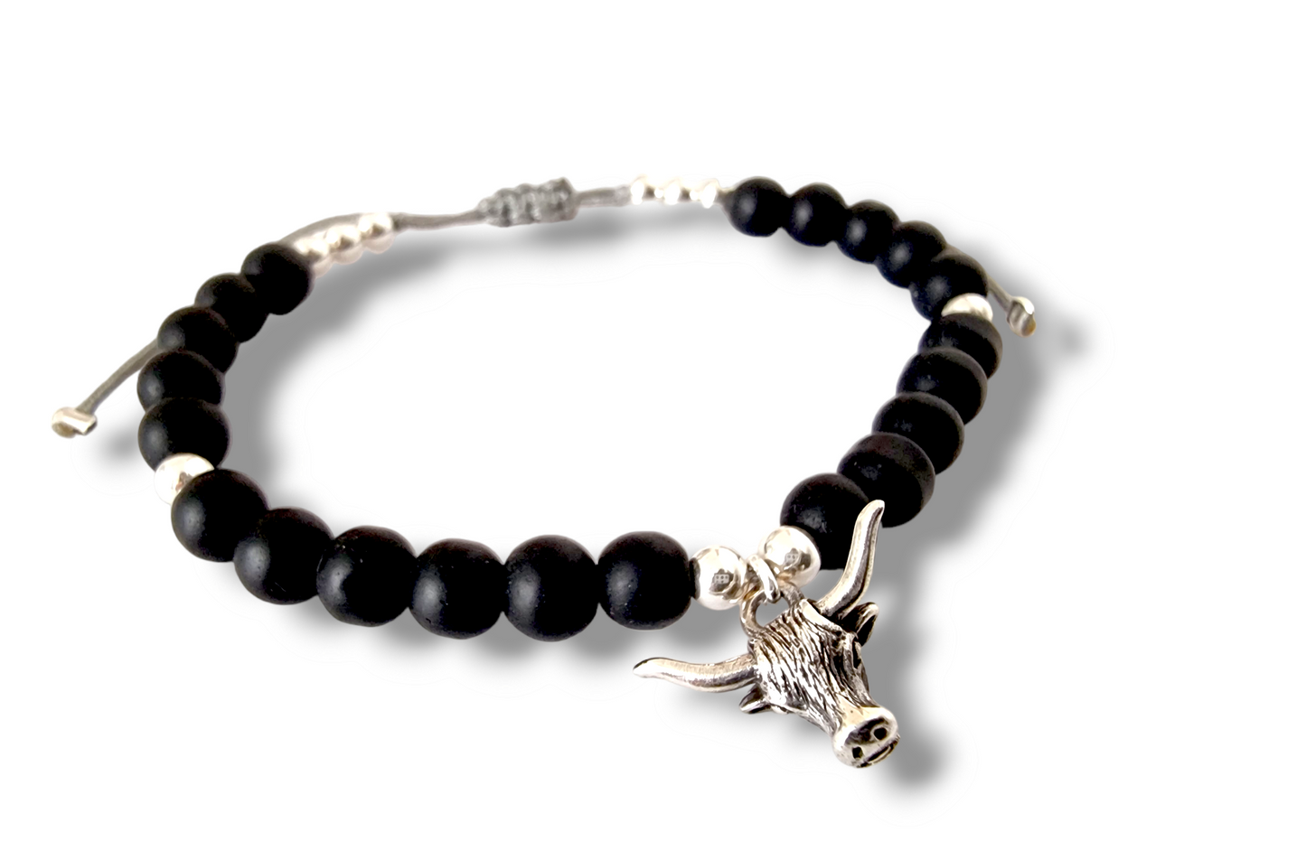 Pulsera hombre turmalina Buey