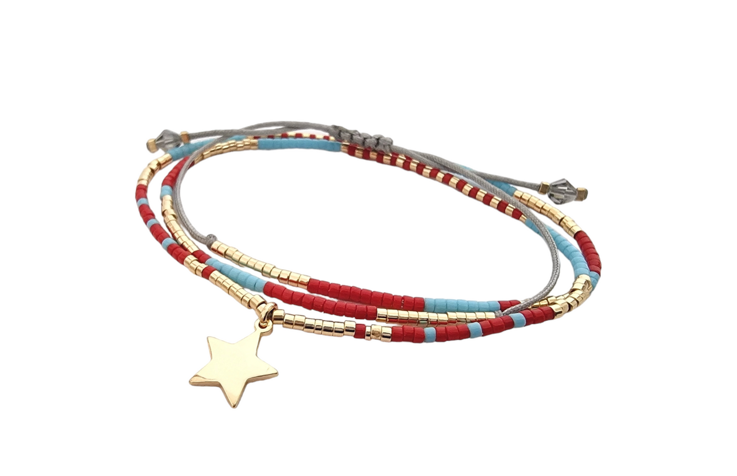 Collar Mostacilla Color estrella
