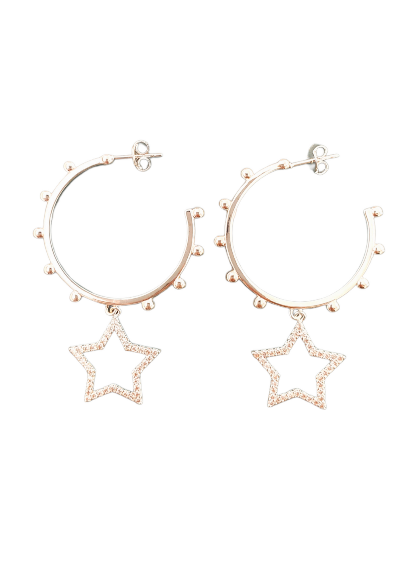 Aros Argollas STARS Silver