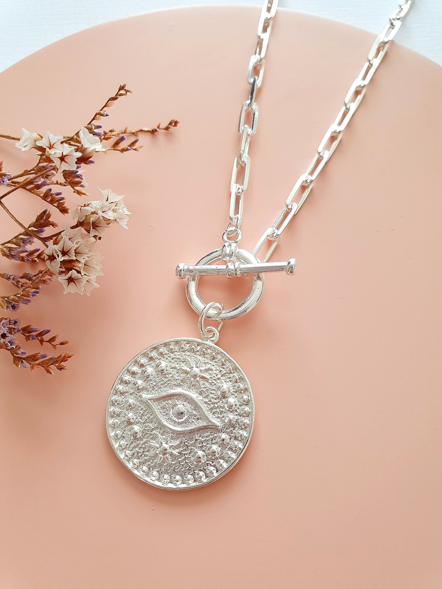 Collar Nazar Silver