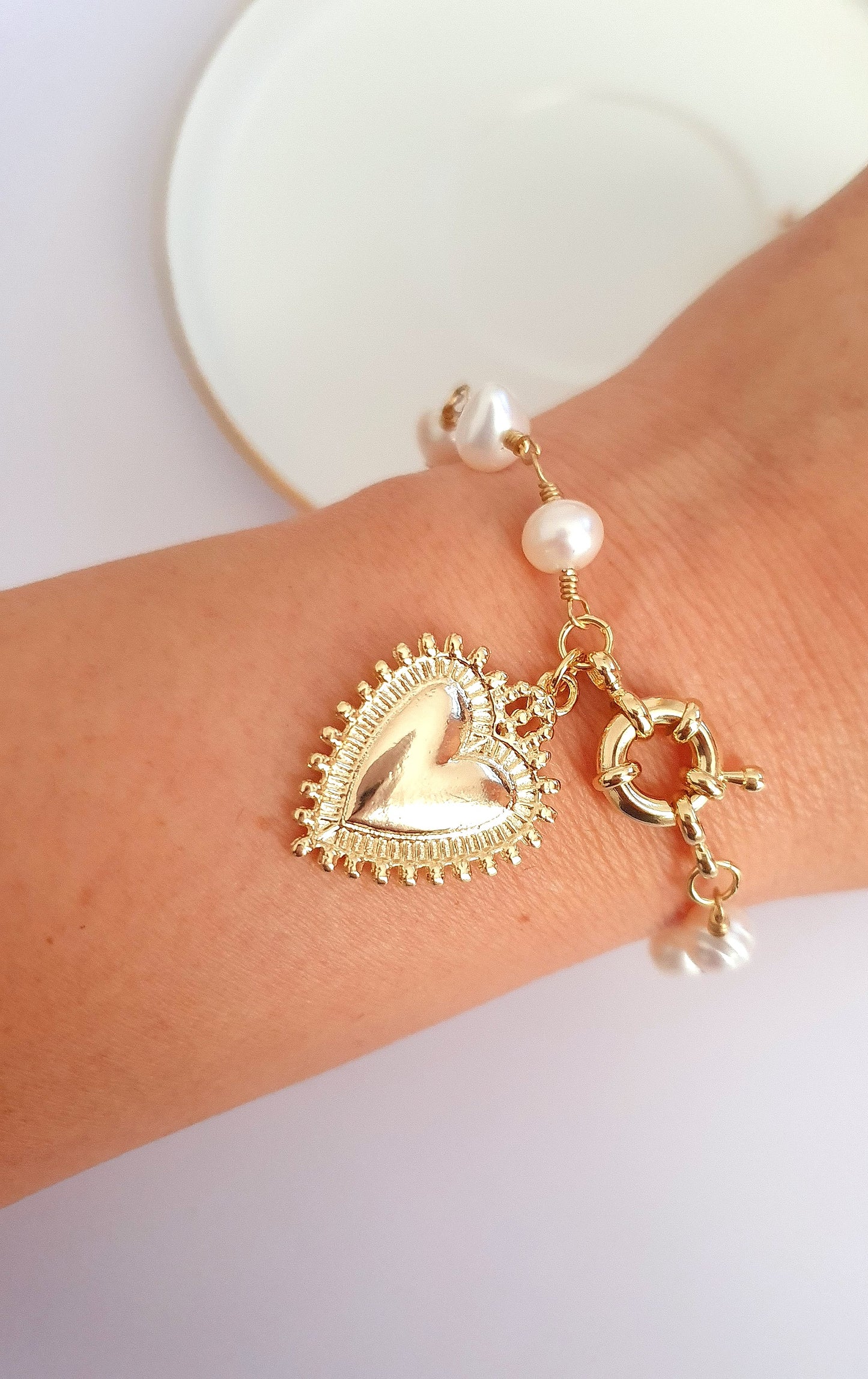 Pulsera Aura Blanca