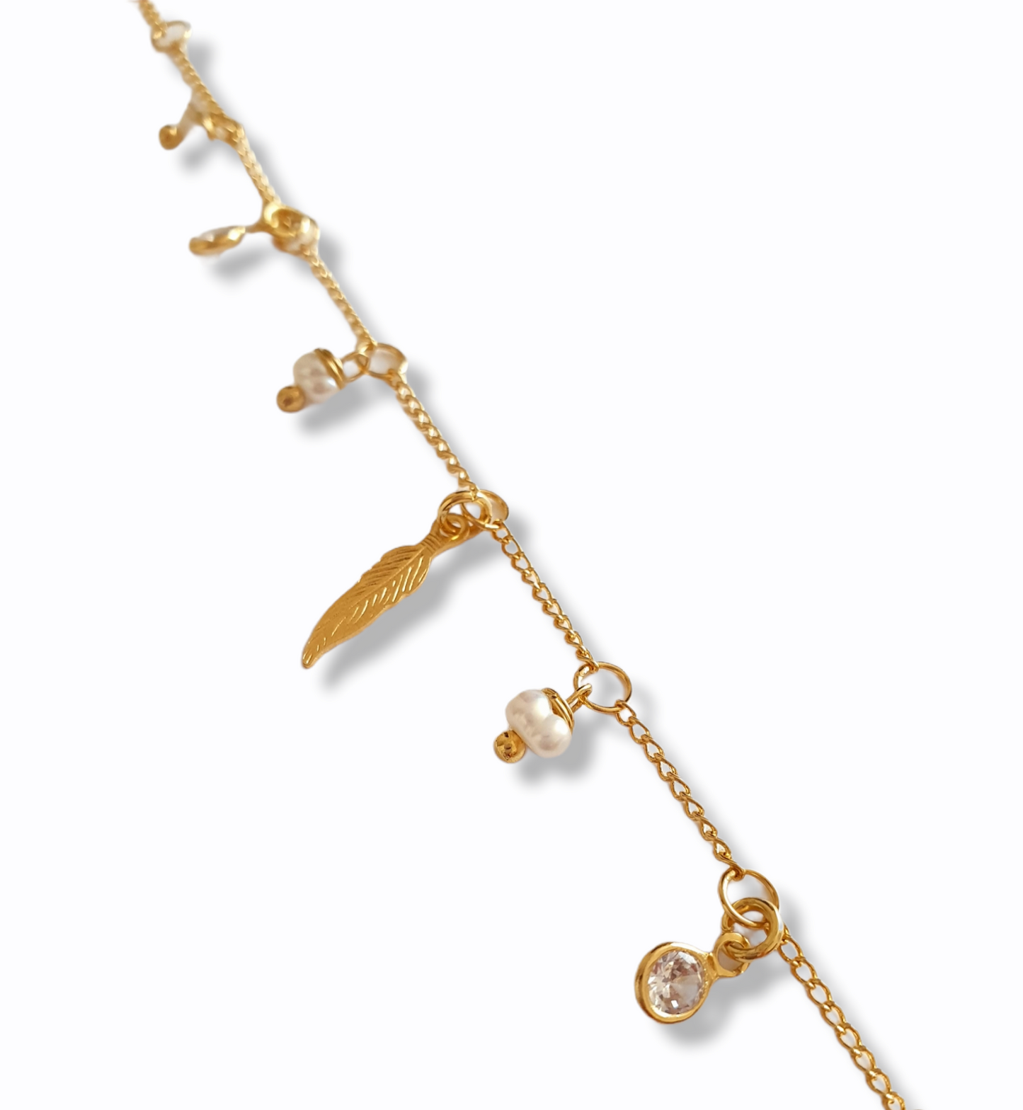 Tobillera Bohemian Pearl