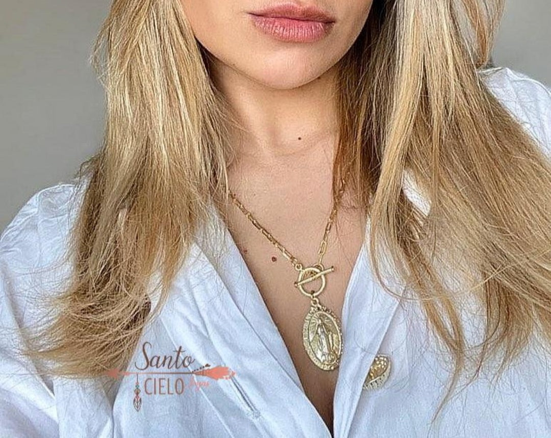Collar Maxi Virgen de los Rayos