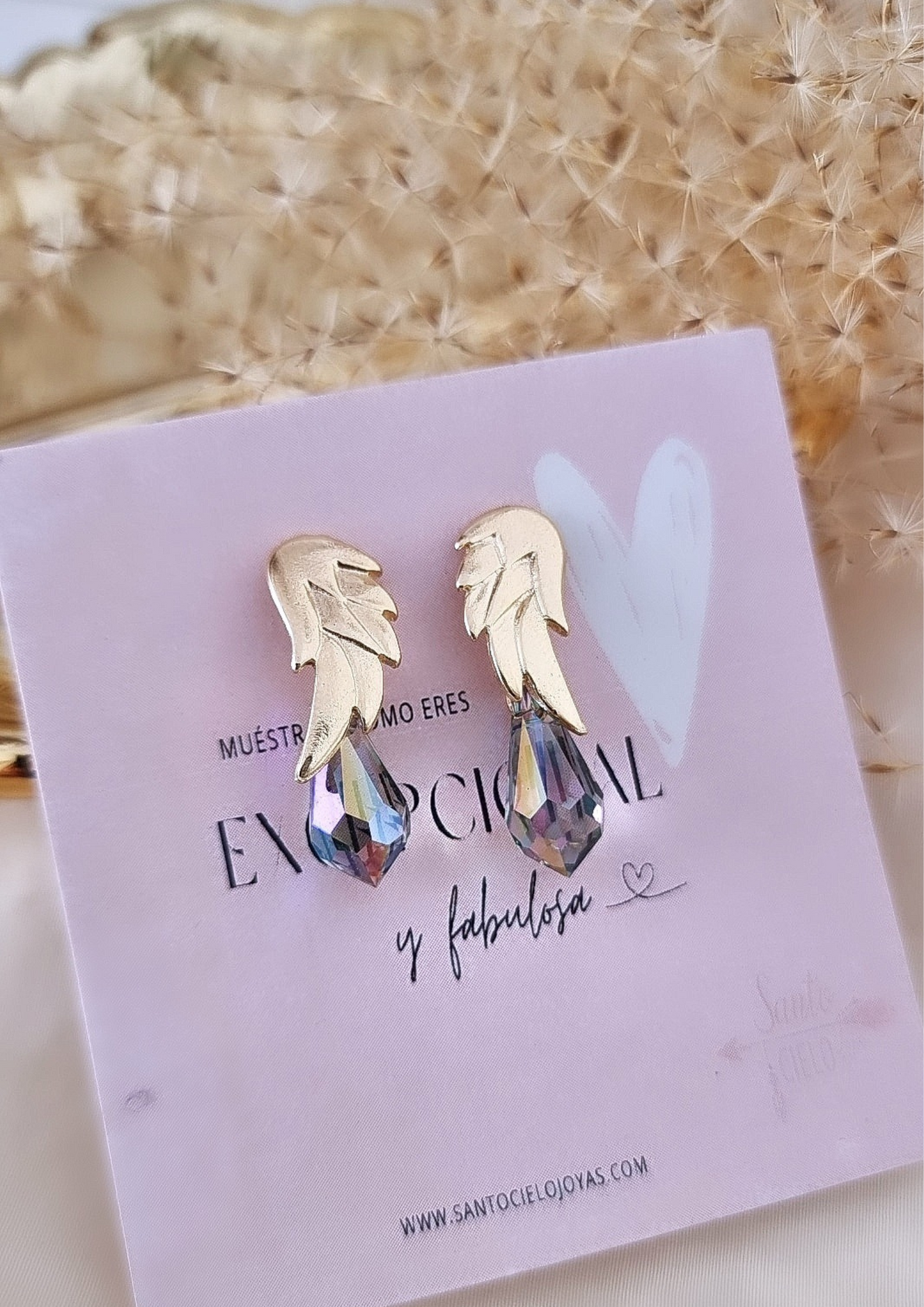 Aros Crystal Angels Lilac