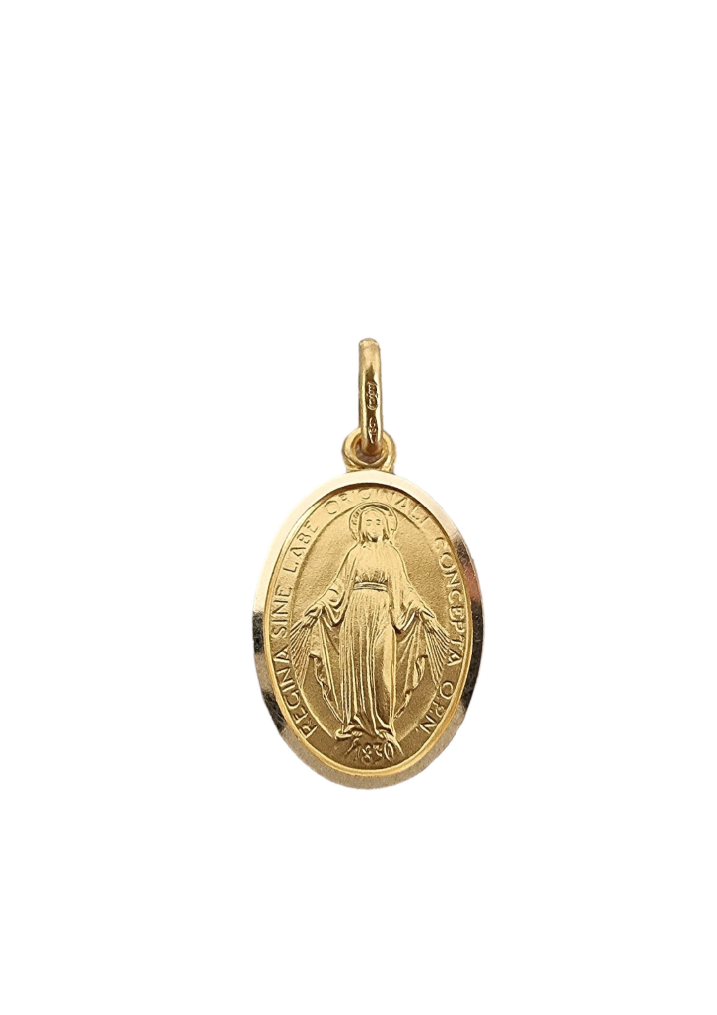 Medalla Virgen de los Rayos Oro 18k