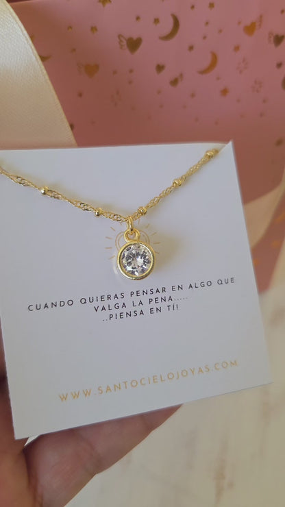 Collar Aura brillante