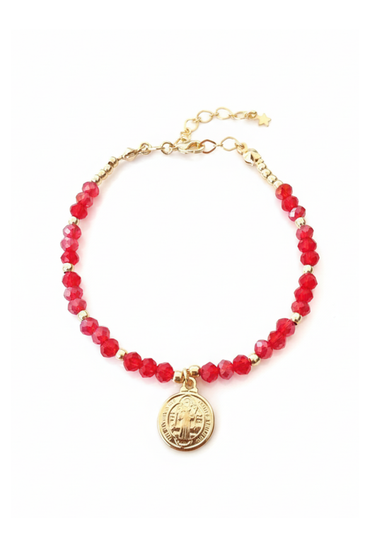 Pulsera Escudo de Fe San Benito
