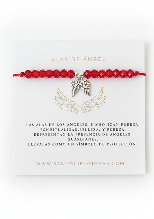 Pulsera hilo rojo Abrazo de Angel