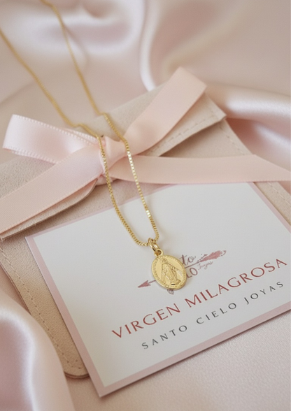 Collar Medalla Virgen de los Rayos