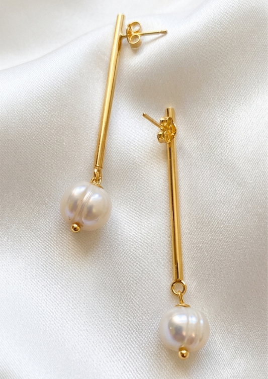Pendientes Minimalist Pearls