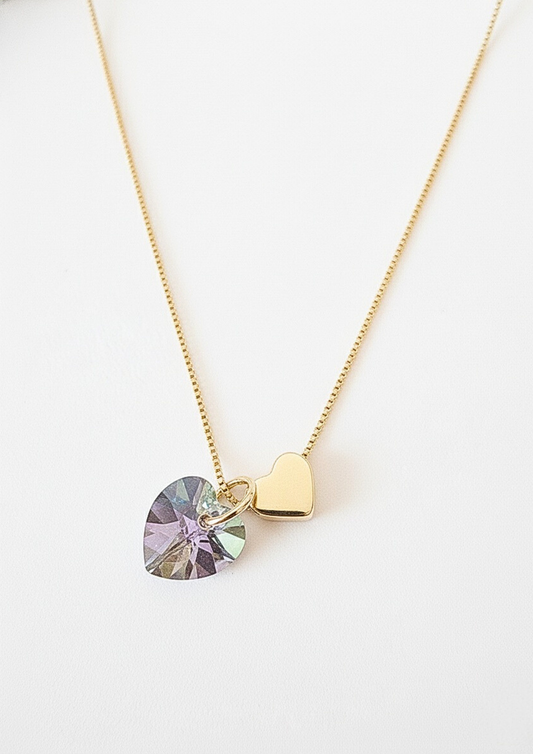 Collar Aurora Corazón del Cielo