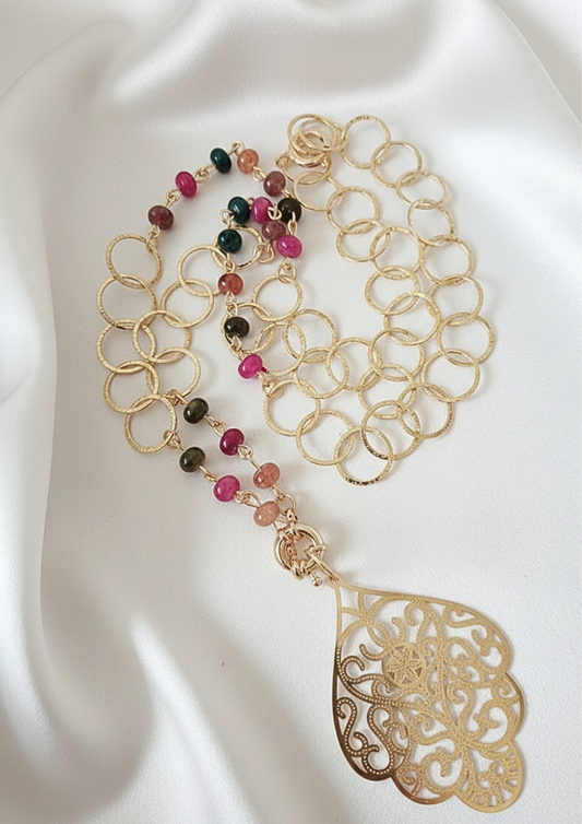 Collar Terra Turmalina