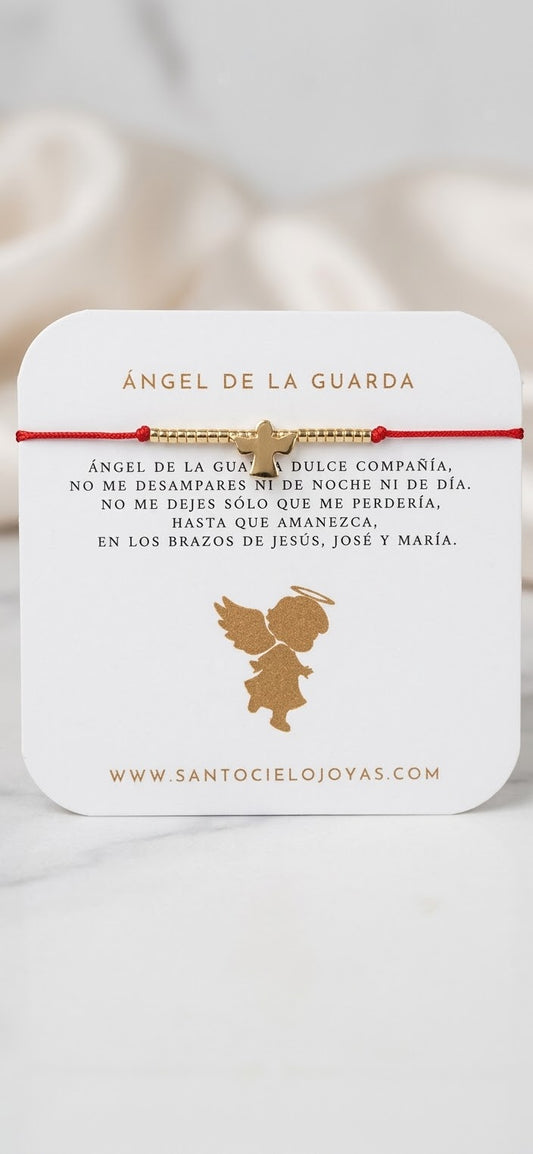 Pulsera Ángel de la Guarda – Protección y Elegancia