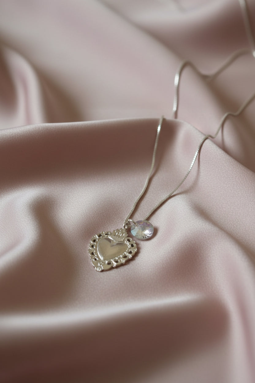 Collar Corazon Detente Reina
