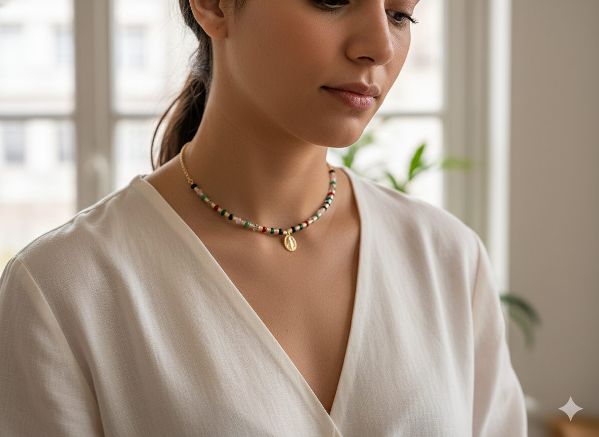 Collar Amanda Virgen