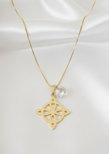 Collar Nudo de Brujas – Protección y Energía Sagrada