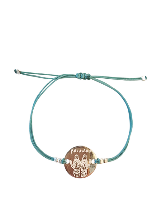 Pulsera de la amistad Friends para grabar